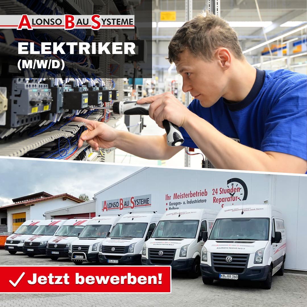 Joabangebot  Elektriker